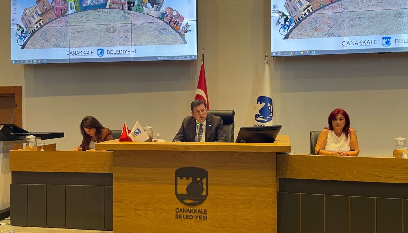Çanakkale Belediye Meclisi Eylül toplantısı başladı