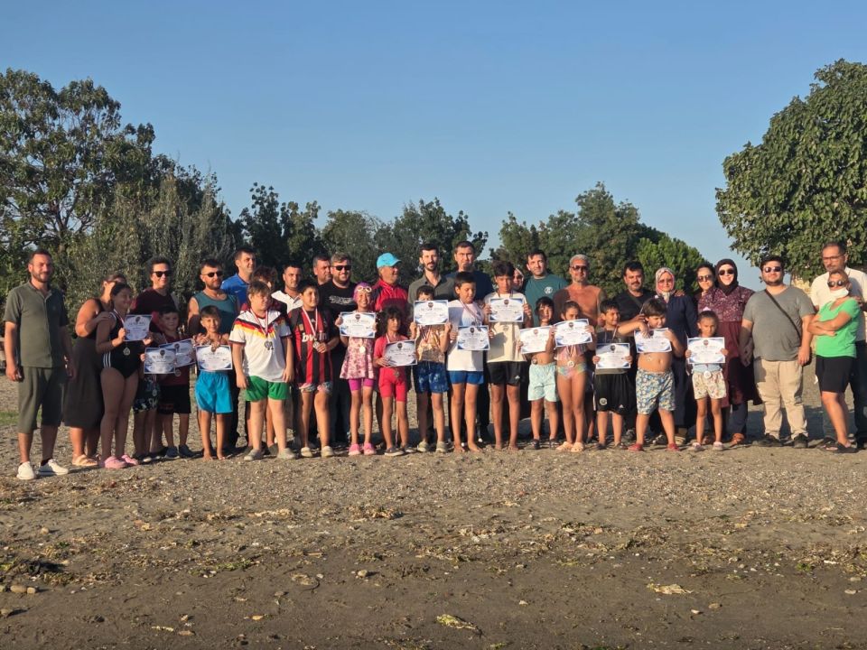 Lapseki’de Yüzme ve Sualtı Sporları Yaz Okulu Sona Erdi
