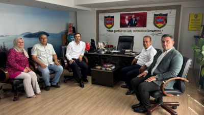 Çan Kaymakamı Şimşek'ten Şoförler Odası ve Ziraat Odasına ziyaret