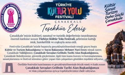 Başkan Özcan'dan teşekkür