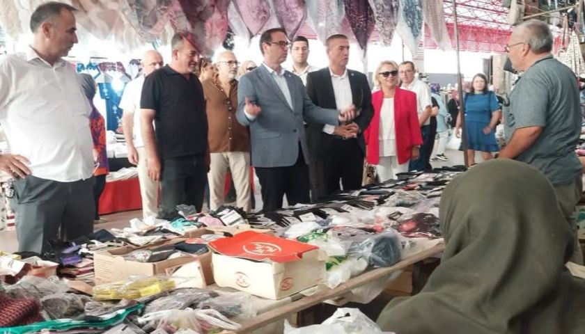 İYİ Parti’den Çan’da Yoğun Ziyaret Trafiği
