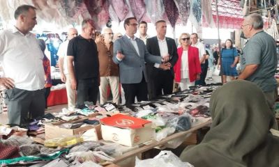 İYİ Parti’den Çan’da Yoğun Ziyaret Trafiği