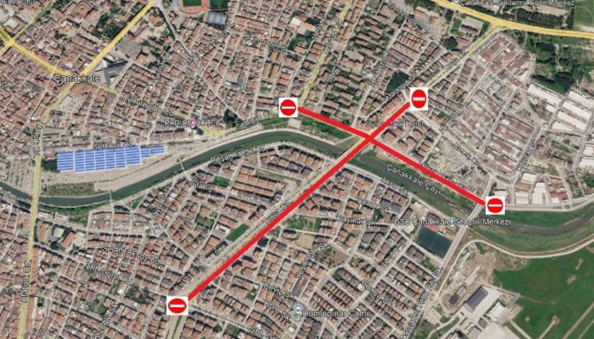 Dikkat! Çanakkale'de bu yollar trafiğe kapalı olacak!