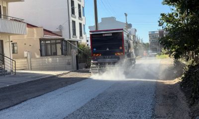 Lapseki’de İki Sokakta Yol Çalışmaları Tamamlandı