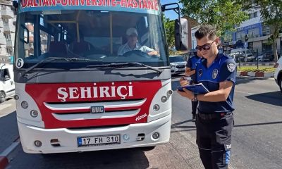 Lapseki’de Toplu Taşıma Araçlarına Sıkı Denetim