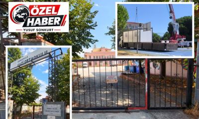 Öğrenciler Konteynere Sıkıştırıldı, Boş Okul Neden Kullanılmadı?