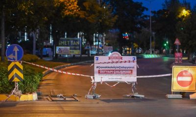 Çanakkale Belediyesi'nden Troya Caddesi açıklaması: Trafiğe açık olacak
