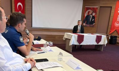 Bayramiç’te okul güvenliği için önemli toplantı