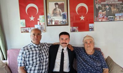 Kaymakam Osman Acar, kahramanların evine konuk oldu