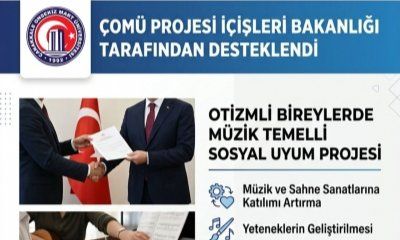 ÇOMÜ destekledi, otizmli bireylerin müzik yolculuğu güçlenecek