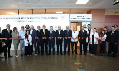 Çanakkale Devlet Hastanesi'ne robotik yürüme cihazı