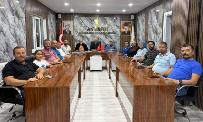 AK Parti Gökçeada teşkilatında haftalık olağan toplantı