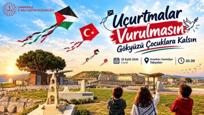 Uçurtmalar Barış ve Umut İçin Gökyüzüne Bırakılacak