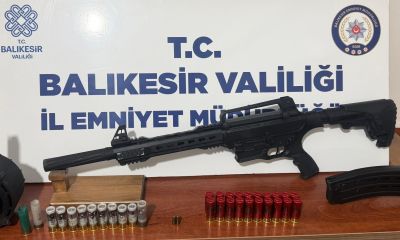Biga'daki silahlı olayın şüphelisi Bandırma yolunda yakalandı