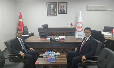Prof. Dr. İşcan’dan Erenoğlu’na ÜAK görevinde hayırlı olsun ziyareti