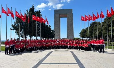 Milli Kick Boksçular Çanakkale’de Atalarını Ziyaret Etti