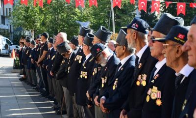 19 Eylül Gaziler Günü için Biga'da da tören düzenlendi