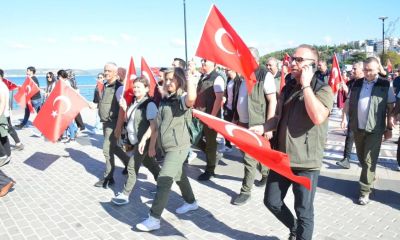 Çanakkale’de orman teşkilatından gazilerle anlamlı yürüyüş