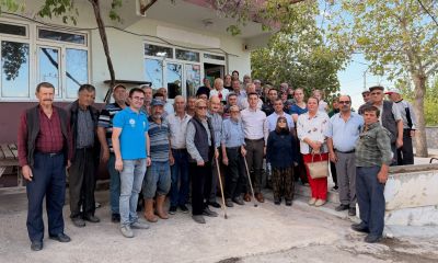 Ezine’de Kaymakam Kaptanoğlu vatandaşların kapısını çaldı