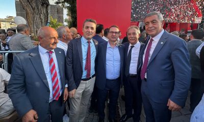 Rıdvan Uz Aksaray’daki “Bayrak Açıyorum” mitingine katıldı