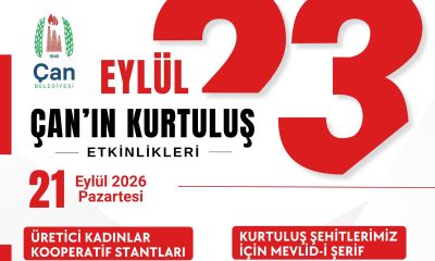Çan’da kurtuluş coşkusu başlıyor