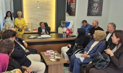AK Parti MDK Üyesi Dönmez'den MHP Gökçeada İlçe Başkanlığına ziyaret