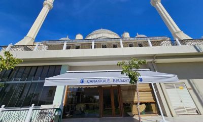 Çanakkale Belediyesi'nden Camilere Tente Desteği