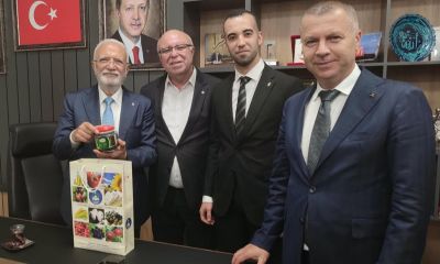 ÇTB Başkanı Abdullah Deniz, Mustafa Elitaş ile Çanakkale ekonomisini görüştü