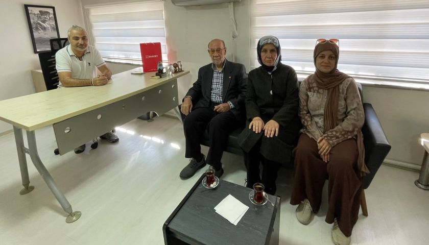 Saadet Partisi Çanakkale heyetinden Gazetemiz Olay'a ziyaret