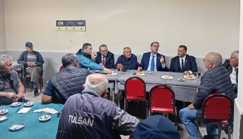Rıdvan Uz ve İYİ Parti Çanakkale Teşkilatı 3 Köyde Vatandaşlarla Buluştu