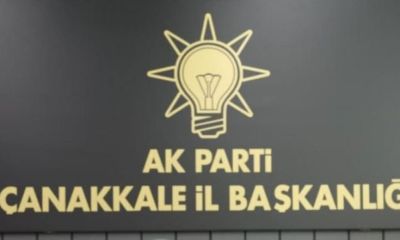 AK Parti Çanakkale İl Başkanlığı’ndan arbede açıklaması
