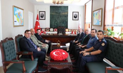 Çanakkale Valisi Ömer Toraman Gökçeada’da temaslarda bulundu