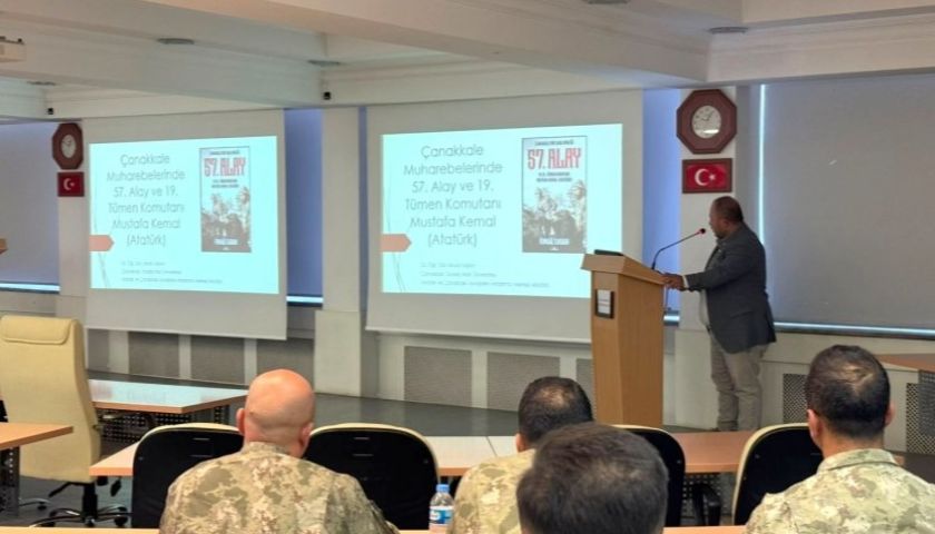 ÇOMÜ’de 57. Alay ve Mustafa Kemal Atatürk konferansı düzenlendi
