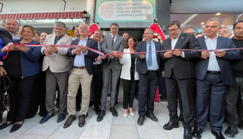 Yeni Parti'nin Çanakkale teşkilat binasının resmi açılışı yapıldı