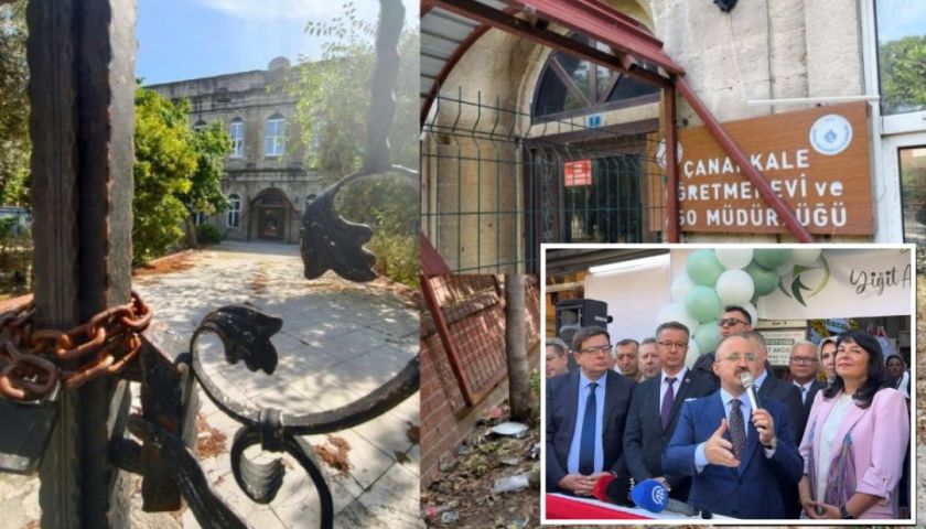 Çanakkale Olay Gündeme Getirdi, Bülent Turan Talimat Verdi: Tarihi Öğretmenevi Bahçesi Açılıyor