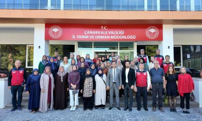 Çorumlu kadın çiftçiler Çanakkale’nin tarım deneyimini yerinde inceledi