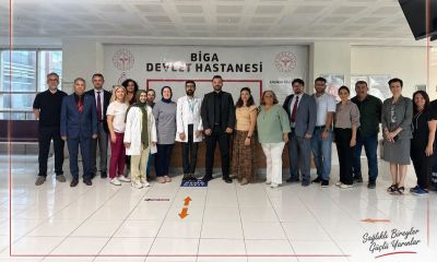 Biga Devlet Hastanesinde sağlık hizmetleri SDS kapsamında değerlendirildi