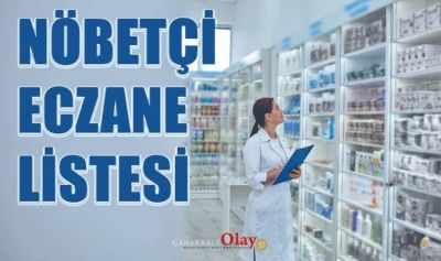 28 Eylül 2026 Pazartesi günü Çanakkale ve Kepez eczane listesi