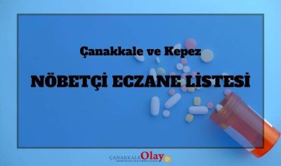 29 Eylül 2026 Salı günü Çanakkale ve Kepez eczane listesi