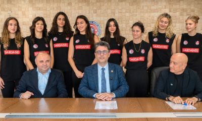 ÇOMÜ Kadın Voleybol Takımı’nın ana sponsoru Dardanel oldu