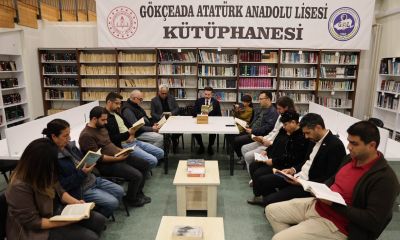 O saatte hayat duracak, kitap okunacak!