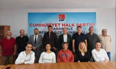 CHP Çanakkale örgütü saha çalışmaları için bir araya geldi