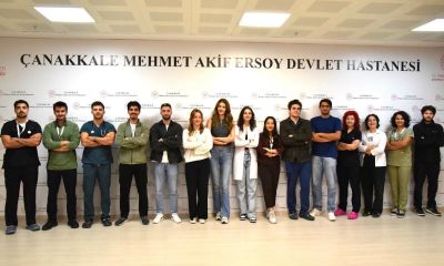 Çanakkale MAE Devlet Hastanesi'nin yeni Acil Servis doktorları göreve başladı