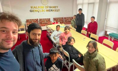 Kalkım Diyanet Gençlik Merkezinde gençlerle buluşma