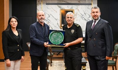 Çanakkale OSB yönetiminden Emniyet Müdürü Ergün Dağıstanlı’ya ziyaret