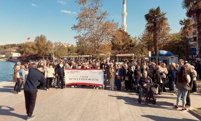 Çanakkale’de 1 Ekim Dünya Yaşlılar Günü yürüyüşü