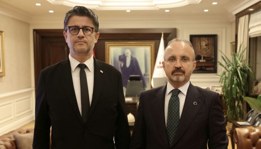 ÇOMÜ Rektörü Erenoğlu’ndan Ankara’da Bülent Turan’a ziyaret