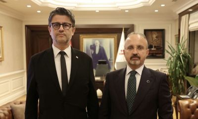 ÇOMÜ Rektörü Erenoğlu’ndan Ankara’da Bülent Turan’a ziyaret