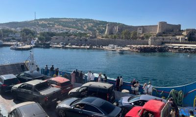 Bozcaada ve Gökçeada feribot seferlerinde iptaller var