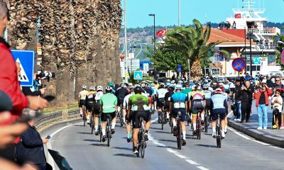 Yaklaşık bin sporcu iki kıtada pedal çevirdi